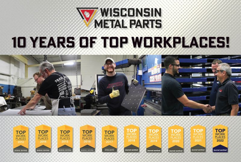 10 Years of Top Workplaces