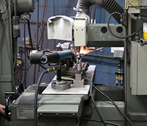 CNC surface grinding on a DedTru 388 centerless grinder