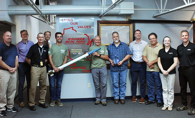 WMPI Receives General Dynamics Supplier of the Year Award!