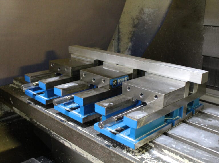 Vise-Style CNC Fixture