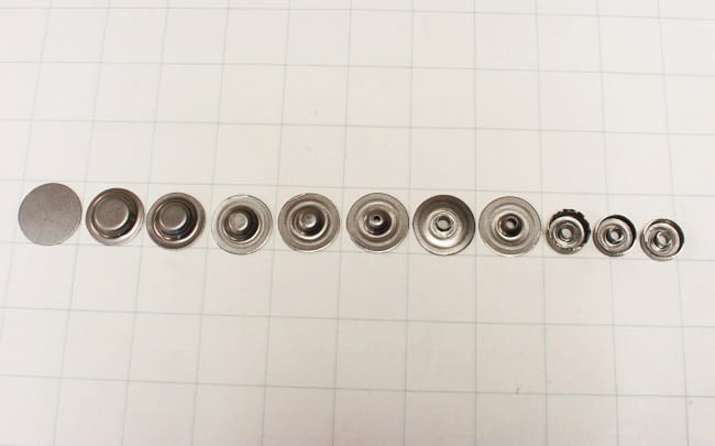 Reverse Drawn Cup Prototype Sequence